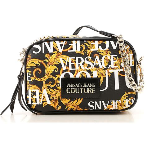 mettalic silver versace jeans bags|versace jeans couture.